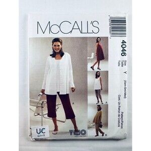 McCalls 4046 Maternity Sewing Pattern Wardrobe XS-Med UNCUT 2003